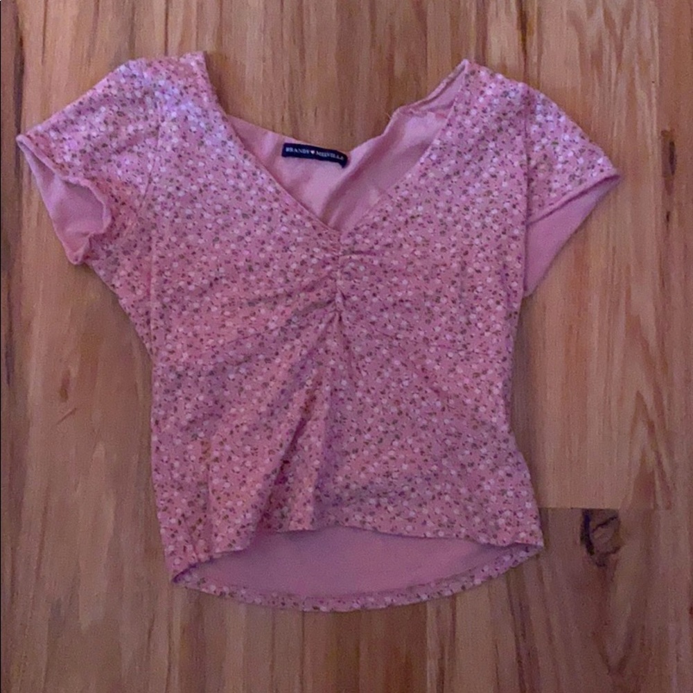 Brandy Melville floral tee